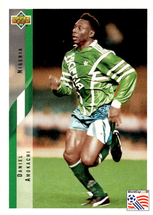1994 Upper Deck World Cup Contenders English/German #163 Daniel Amokachi
