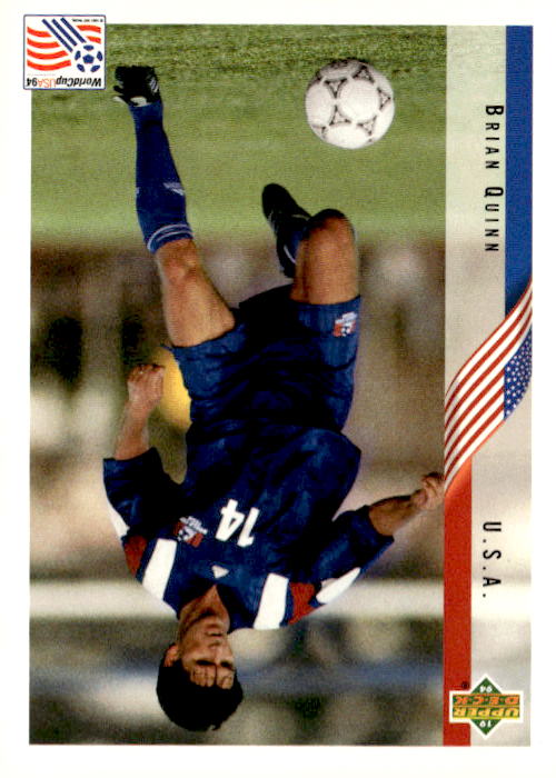 1994 Upper Deck World Cup Contenders English/Spanish #25 Brian Quinn