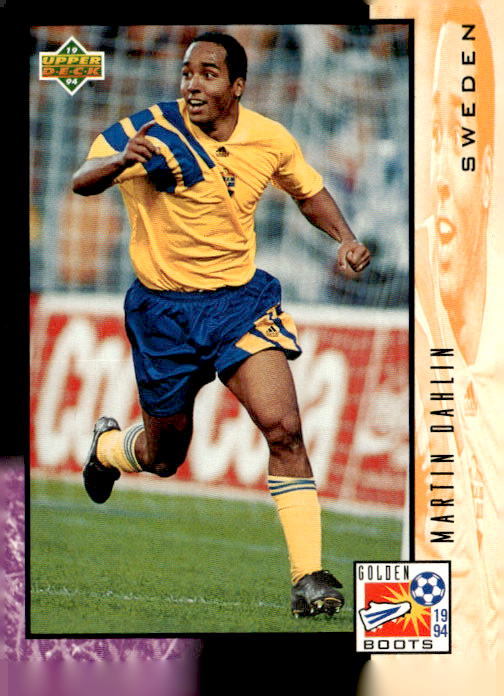 1994 Upper Deck World Cup Contenders French/Dutch #UD25 Martin Dahlin UD Set
