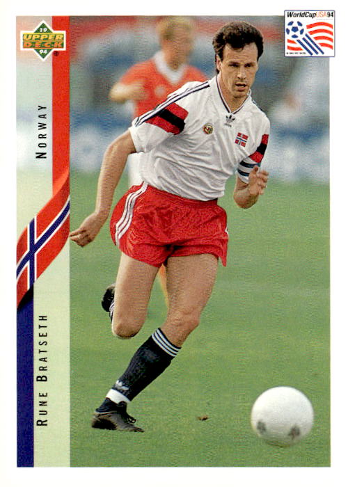 1994 Upper Deck World Cup Contenders English/German #95 Rune Bratseth