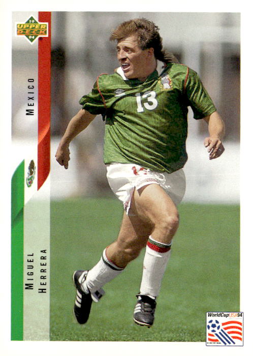 1994 Upper Deck World Cup Contenders English/German #23 Miguel Herrera