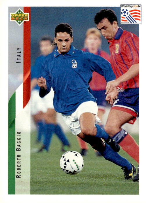 1994 Upper Deck World Cup Contenders French/Dutch #124 Roberto Baggio