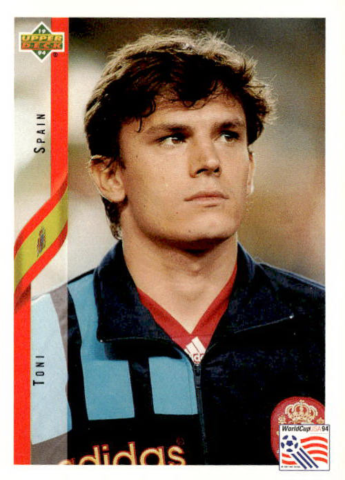 1994 Upper Deck World Cup Contenders French/Dutch #160 Toni