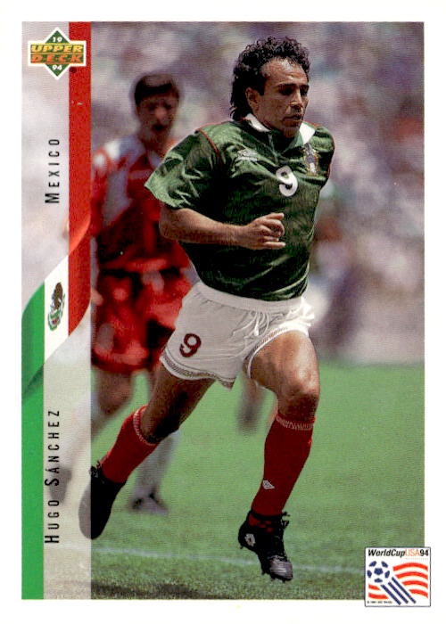 1994 Upper Deck World Cup Contenders English/Japanese #29 Hugo Sanchez
