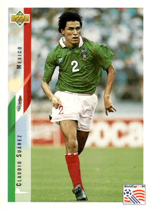 1994 Upper Deck World Cup Contenders English/Japanese #19 Claudio Suarez