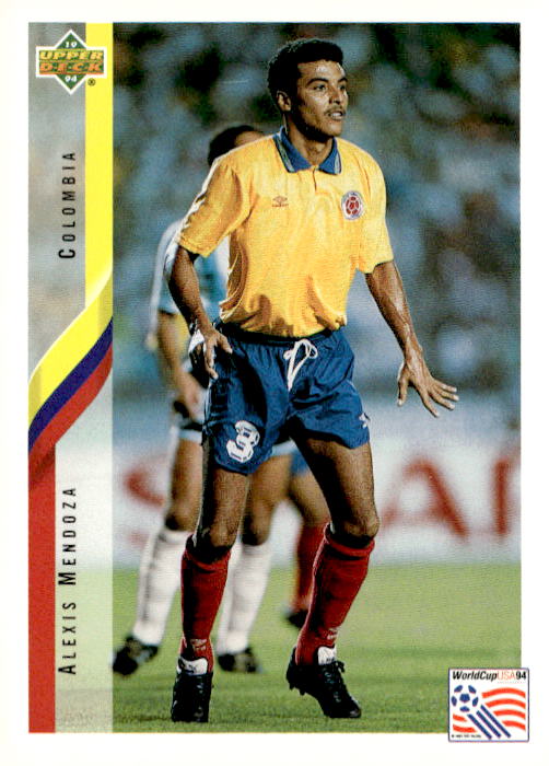 1994 Upper Deck World Cup Contenders English/German #35 Alexis Mendoza