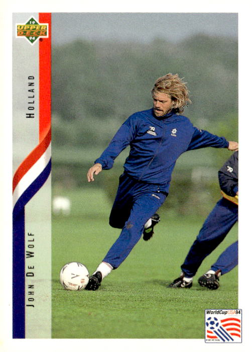 1994 Upper Deck World Cup Contenders English/German #137 John De Wolf