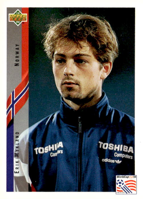 1994 Upper Deck World Cup Contenders English/German #98 Erik Mykland