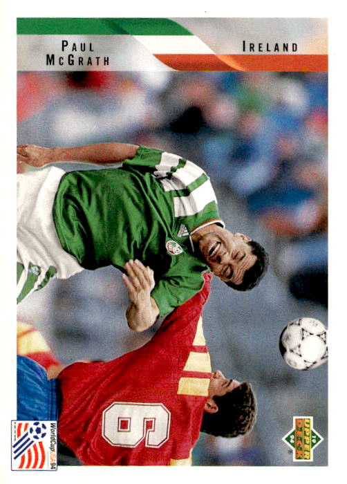 1994 Upper Deck World Cup Contenders French/Dutch #167 Paul McGrath