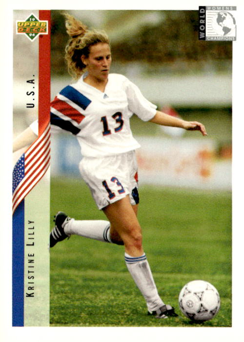 1994 Upper Deck World Cup Contenders English/Spanish #273 Kristine Lilly
