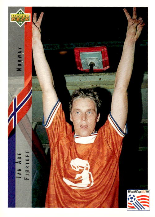 1994 Upper Deck World Cup Contenders English/German #96 Jan Age Fjortoft