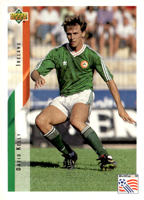 1994 Upper Deck World Cup Contenders English/German #176 David Kelly
