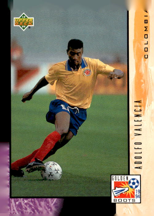 1994 Upper Deck World Cup Contenders French/Dutch #UD28 Adolfo Valencia UD Set