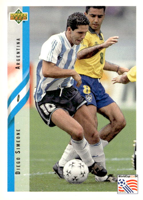 1994 Upper Deck World Cup Contenders English/German #195 Diego Simeone