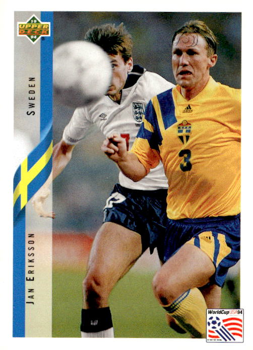 1994 Upper Deck World Cup Contenders English/Japanese #67 Jan Eriksson