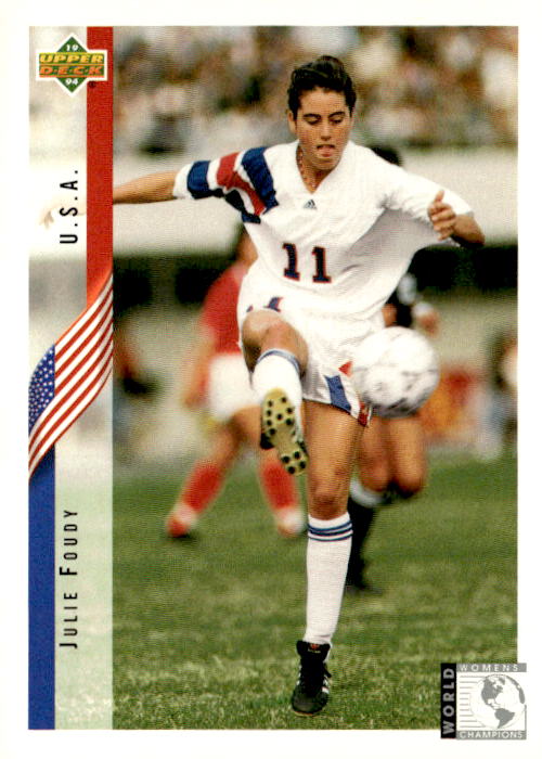 1994 Upper Deck World Cup Contenders English/Spanish #271 Julie Foudy