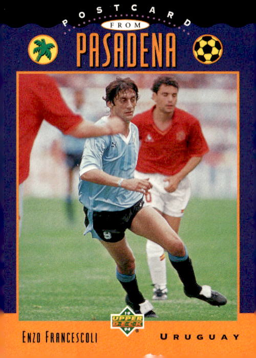 1994 Upper Deck World Cup Contenders English/German #UD9 Enzo Francescoli UD Set