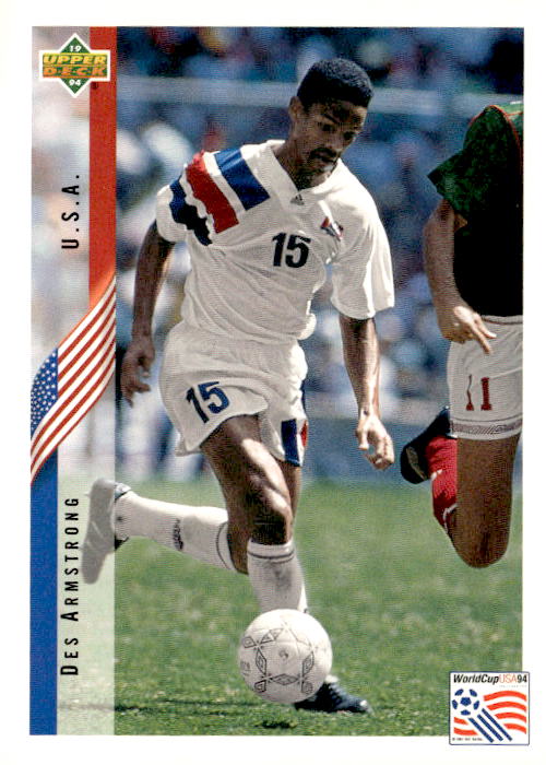 1994 Upper Deck World Cup Contenders Spanish #2 Des Armstrong