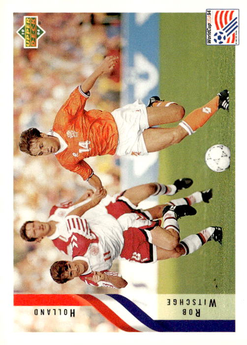 1994 Upper Deck World Cup Contenders French/Dutch #145 Rob Witschge