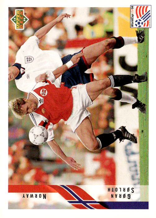 1994 Upper Deck World Cup Contenders English/German #94 Goran Sorloth