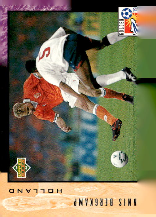 1994 Upper Deck World Cup Contenders English/German #UD24 Dennis Bergkamp UD Set