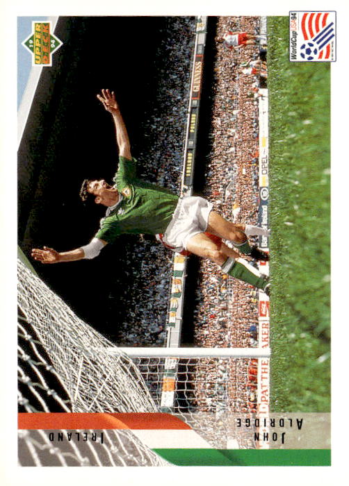 1994 Upper Deck World Cup Contenders English/German #174 John Aldridge