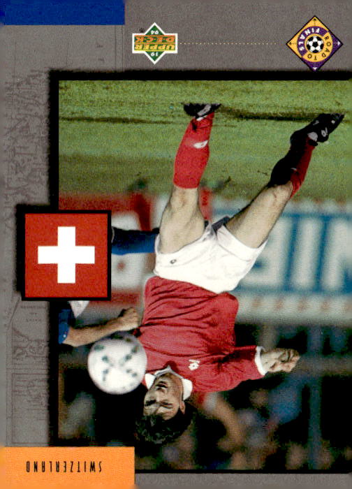 1994 Upper Deck World Cup Contenders English/German #UD15 Helvetia UD Set