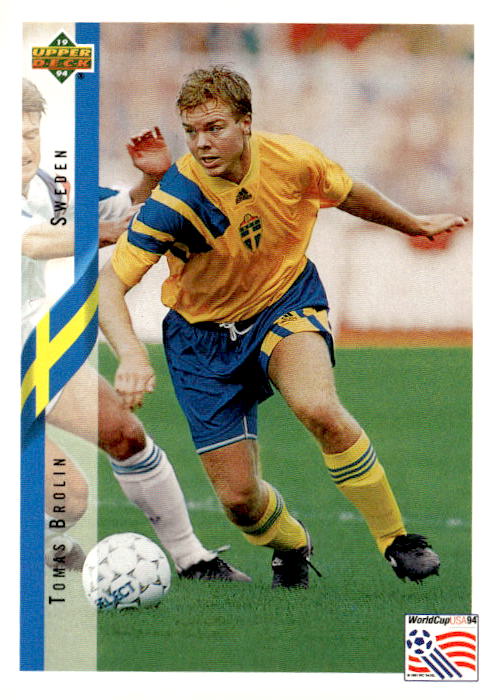 1994 Upper Deck World Cup Contenders English/Japanese #72 Tomas Brolin