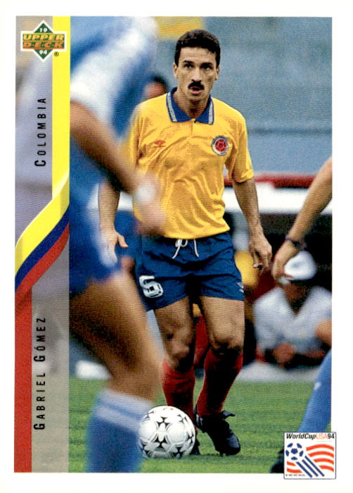 1994 Upper Deck World Cup Contenders English/German #43 Gabriel Gomez