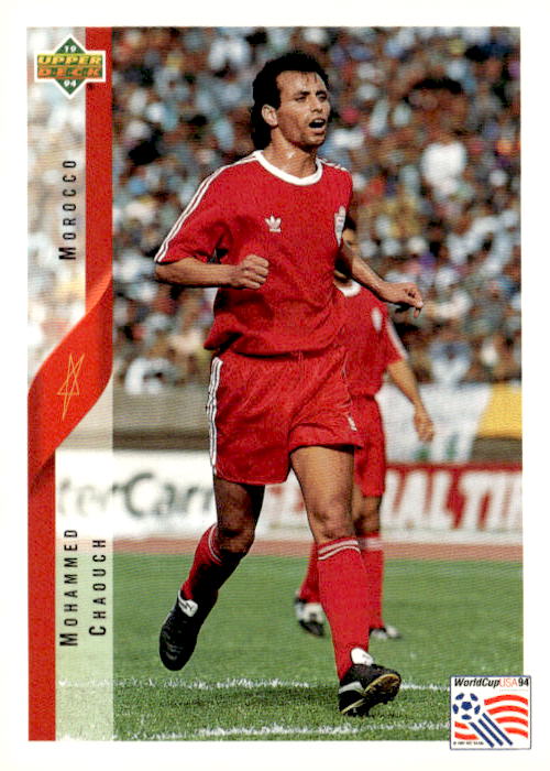 1994 Upper Deck World Cup Contenders English/German #208 Mohammed Chaouch