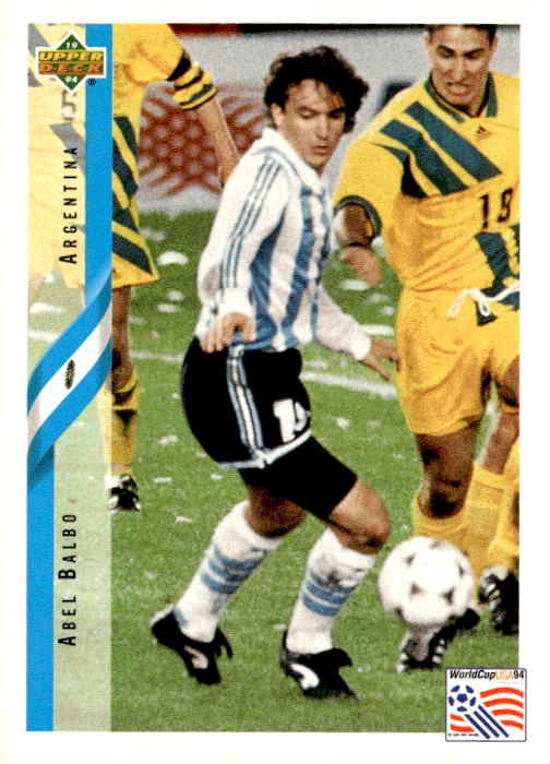 1994 Upper Deck World Cup Contenders English/German #196 Abel Balbo