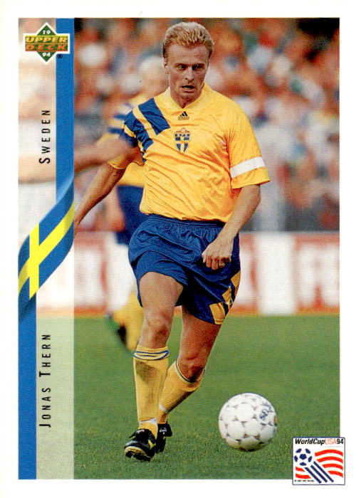 1994 Upper Deck World Cup Contenders English/Japanese #71 Jonas Thern