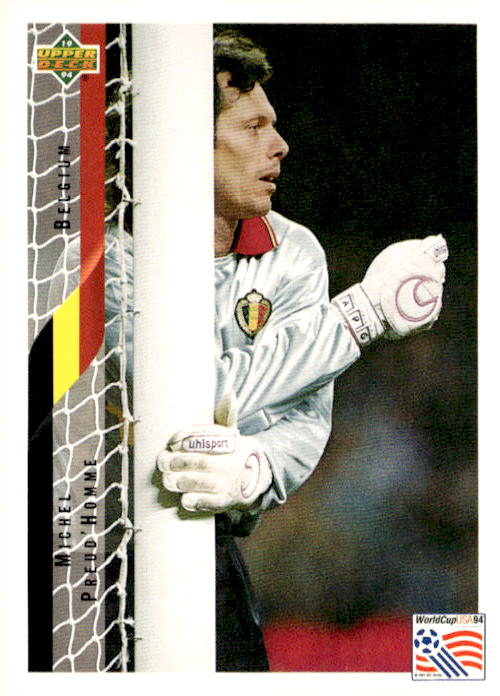 1994 Upper Deck World Cup Contenders English/German #81 Michel Preud'Homme