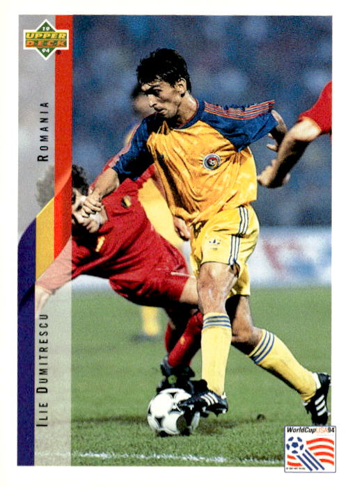 1994 Upper Deck World Cup Contenders English/German #205 IIie Dumitrescu