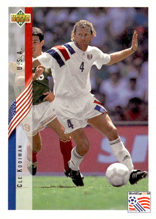 1994 Upper Deck World Cup Contenders English/German #15 Cle Kooiman