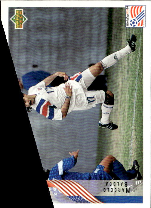 1994 Upper Deck World Cup Contenders English/Spanish #3 Marcelo Balboa