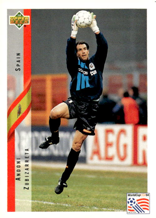 1994 Upper Deck World Cup Contenders French/Dutch #151 Andoni Zubizarreta