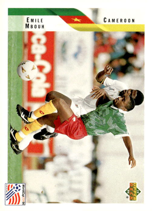 1994 Upper Deck World Cup Contenders English/German #193 Emile M'Bouh