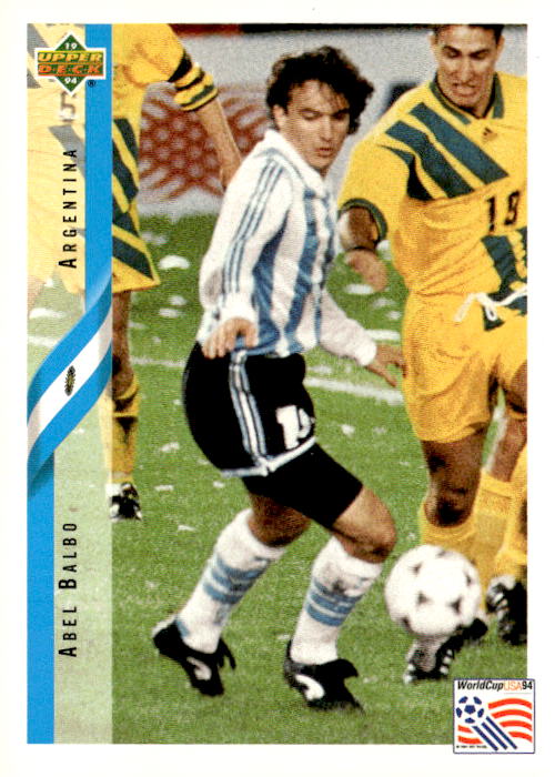 1994 Upper Deck World Cup Contenders English/German #196 Abel Balbo