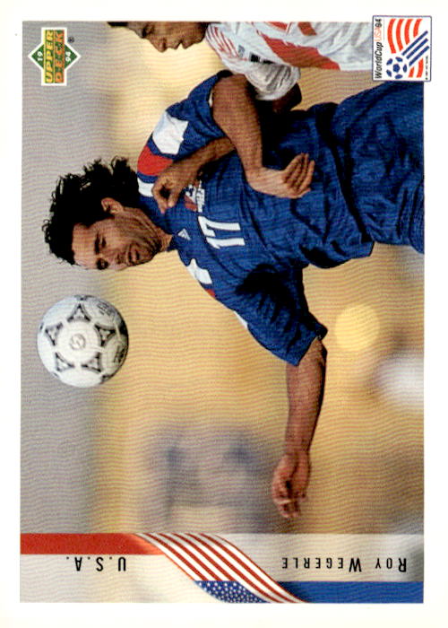 1994 Upper Deck World Cup Contenders English/Spanish #13 Roy Wegerle