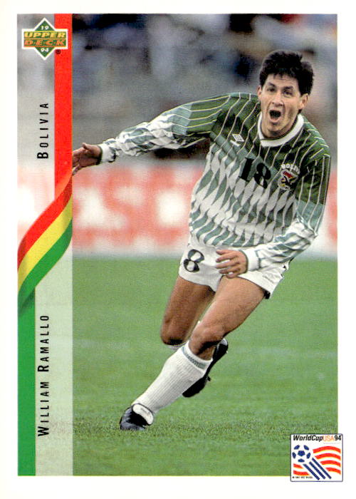 1994 Upper Deck World Cup Contenders English/German #182 William Ramallo