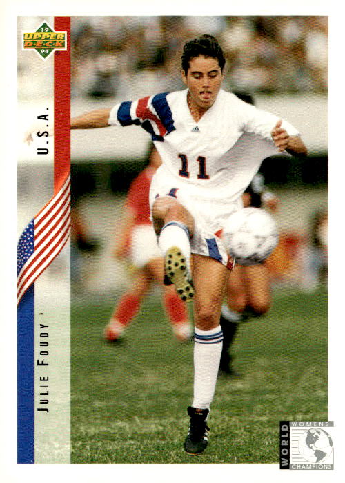 1994 Upper Deck World Cup Contenders English/Spanish #271 Julie Foudy