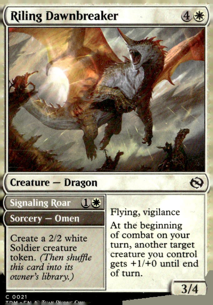 Tarkir: Dragonstorm #21 Riling Dawnbreaker
