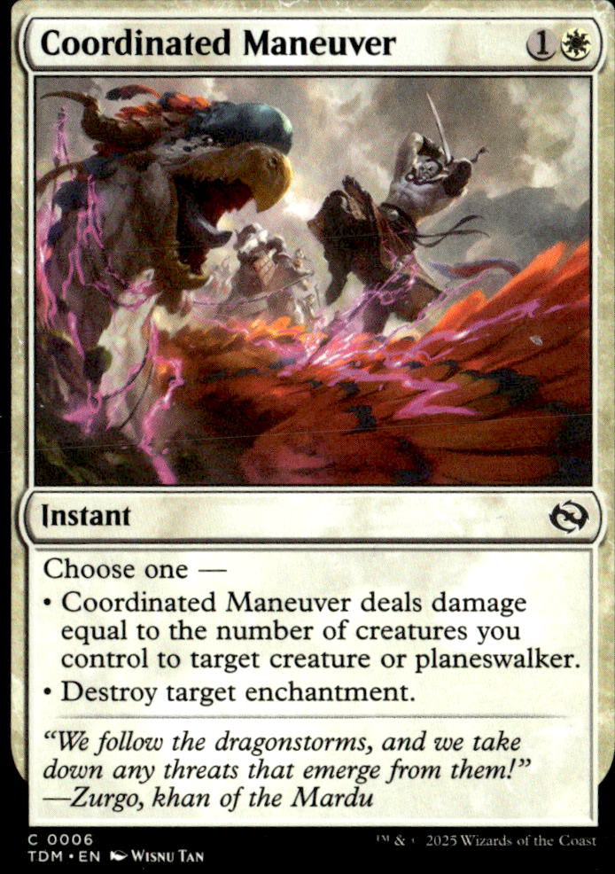 Tarkir: Dragonstorm #6 Coordinated Maneuver