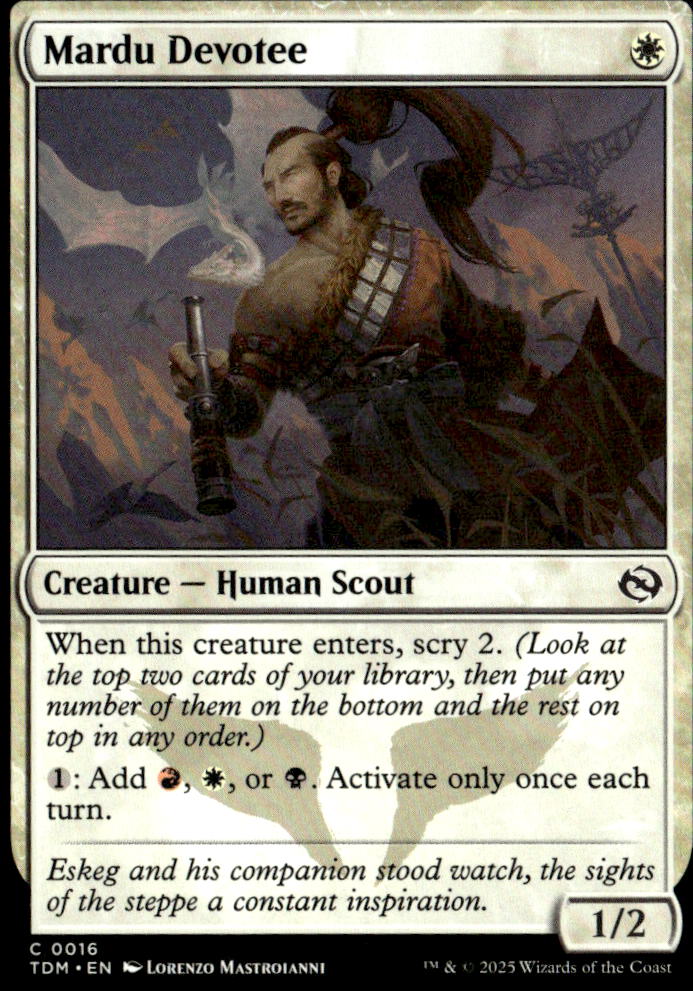 Tarkir: Dragonstorm #16 Mardu Devotee