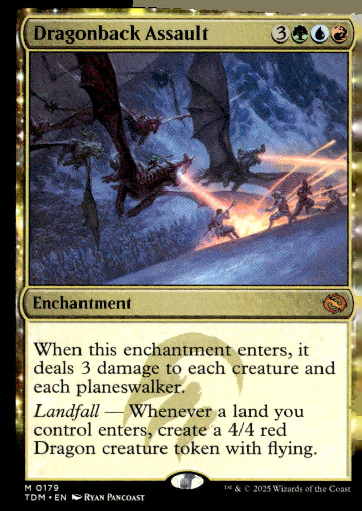 Tarkir: Dragonstorm #179 Dragonback Assault