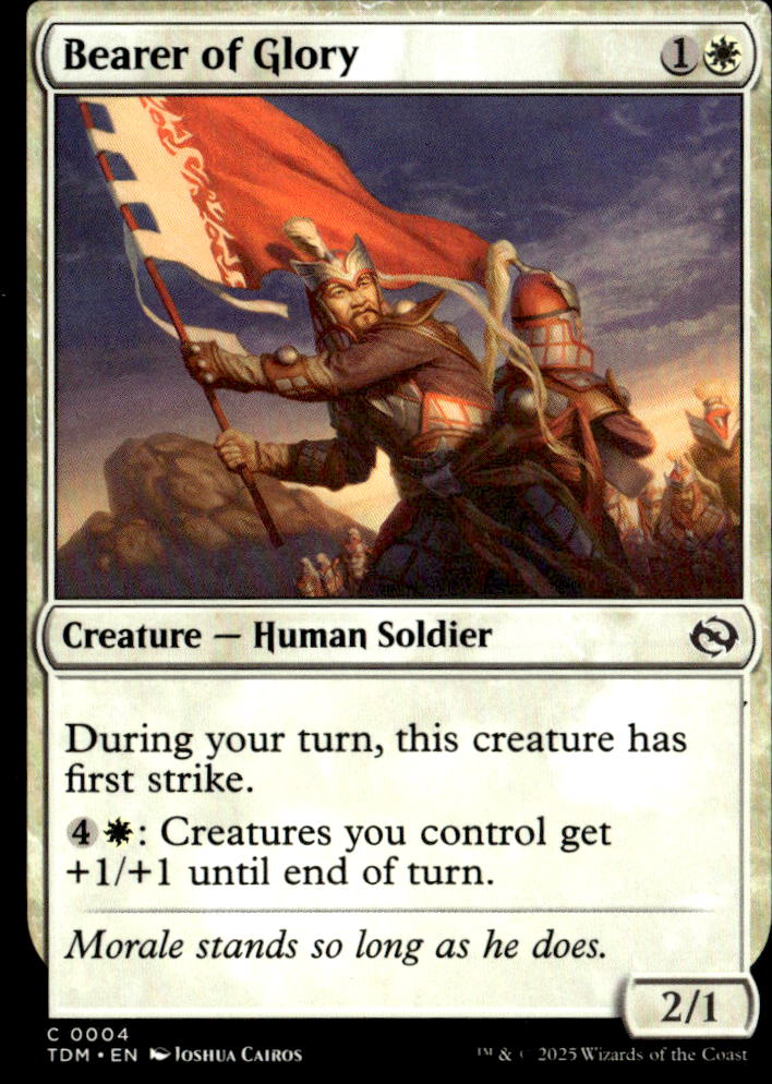 Tarkir: Dragonstorm #4 Bearer of Glory