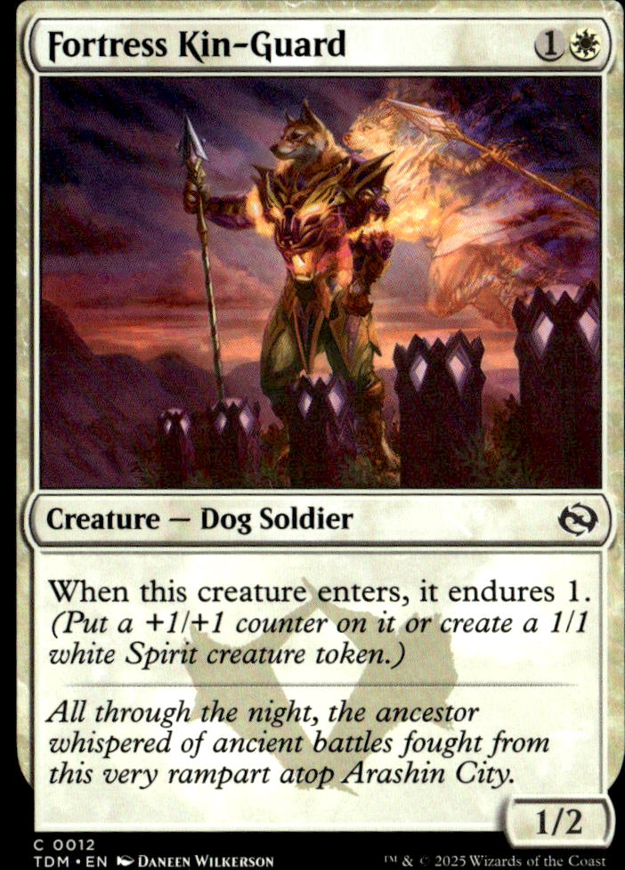 Tarkir: Dragonstorm #12 Fortress Kin-Guard