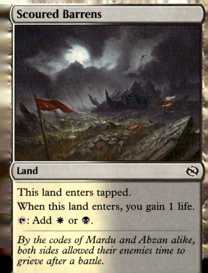 Tarkir: Dragonstorm #267 Scoured Barrens
