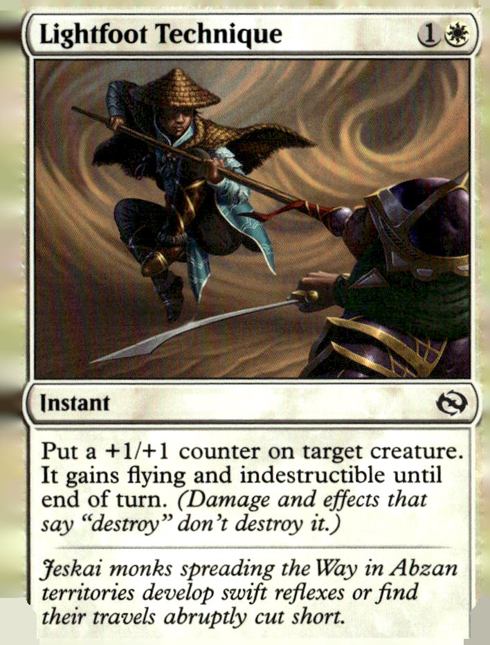 Tarkir: Dragonstorm #14 Lightfoot Technique